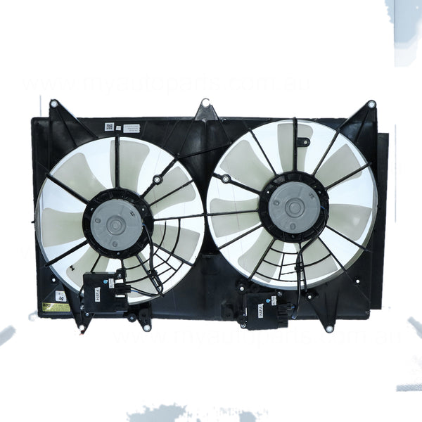 12 v Radiator Fan Assembly Aftermarket Suits Mazda CX-7 ER 2009 to 2012 2.3L L3 Turbo