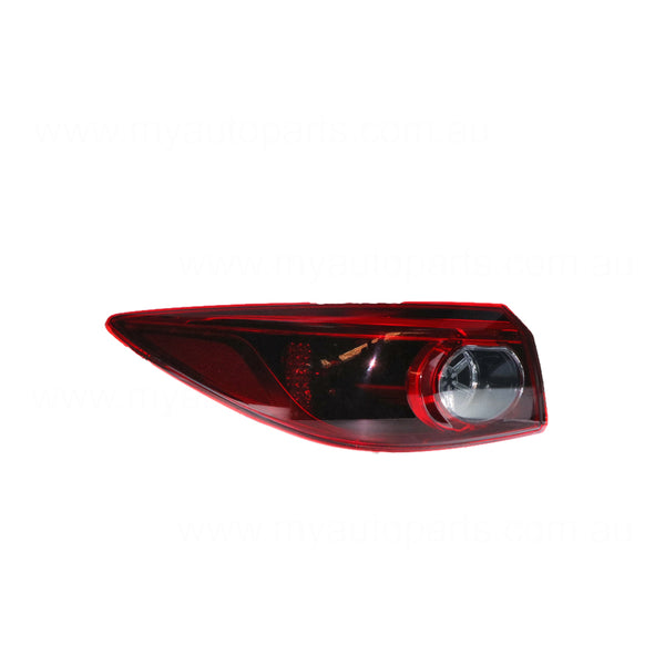 LED Tail Lamp Passenger Side Certified Suits Mazda 3 SP25 BM Sedan 11/2013 to 5/2016