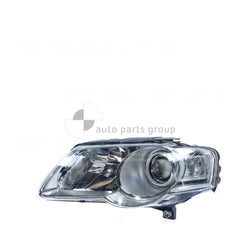 Halogen Electric Adjust Head Lamp Passenger Side OES Suits Volkswagen Passat B6 2006 to 2011