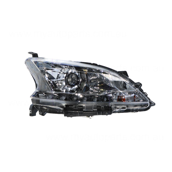 Xenon Head Lamp Drivers Side OEM Suits Nissan Pulsar Ti B17 2012 to 2015