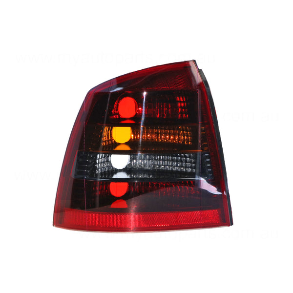 Tinted Tail Lamp Passenger Side Certified Suits Holden Astra TS Hatch 8/1998 to 10/2006