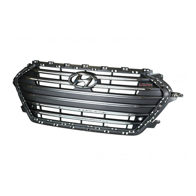 Chrome Grille OEM Suits Hyundai Elantra AD SR Turbo2016 to 2018