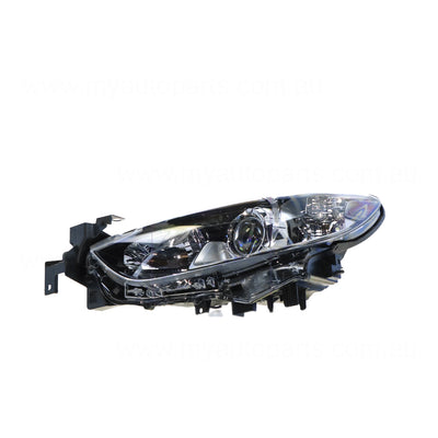 Halogen Head Lamp Passenger Side Genuine suits Mazda 6 GL/GJ 2012 to 2018