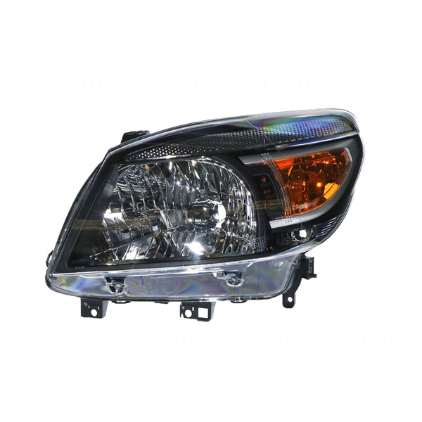 Halogen Manual Adjust Head Lamp Passenger Side Certified Suits Ford Ranger PK 2009 to 2011
