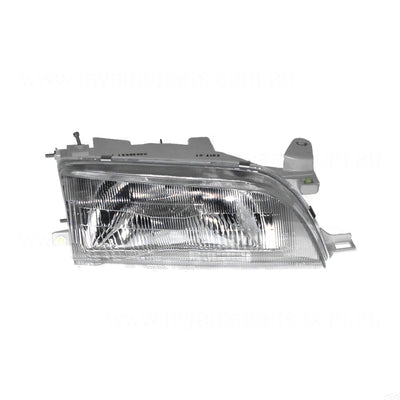 Plastic Lens Head Lamp Drivers Side Certified suits Toyota Corolla AE102