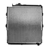 Radiator 38 / 38 mm Plastic Aluminium 550 x 528 x 36 mm Manual 3.0 L 1KZ-TE Aftermarket Suits Toyota Hilux KZN165R 2001 to 2005