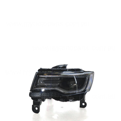 LED Head Lamp Passenger Side OEM Suits Jeep Grand Cherokee SRT-8 WK 2/2011 to 3/2016