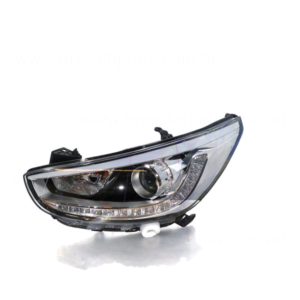 Head Lamp Passenger Side OEM Suits Hyundai Accent RB SR2013 to 2017