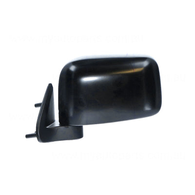Manual Without Indicator Door Mirror Passenger Side Aftermarket Suits Nissan Navara D22 2001 to 2015