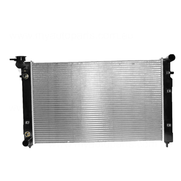 Radiator 35 / 35 mm Plastic Aluminium 675 x 428 x 26 mm Automatic 3.8L L VH Aftermarket Suits Holden Commodore VT 1997 to 2000