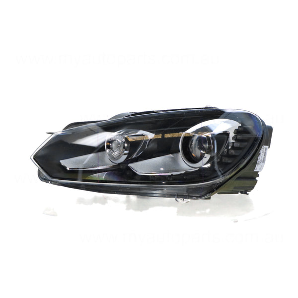 Xenon Head Lamp Passenger Side OEM Suits Volkswagen Golf MK 6 Cabriolet 11/2011 On