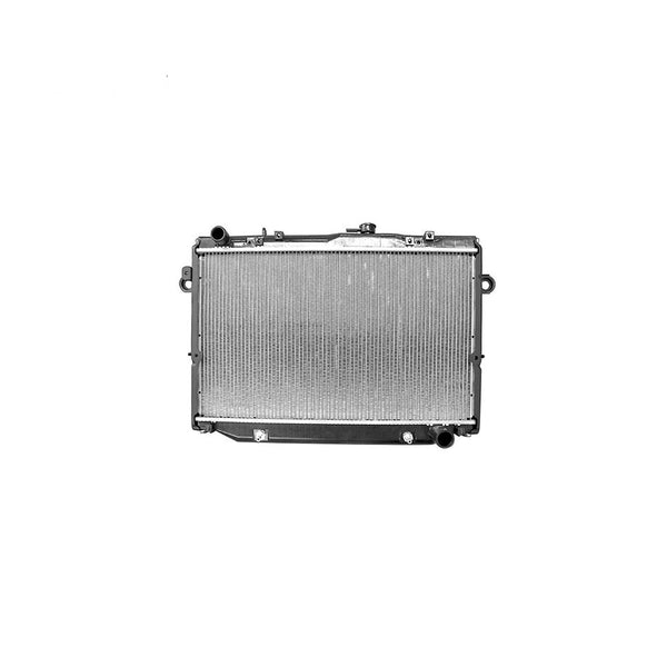 Radiator 38 / 42 mm Plastic Aluminium 425 x 698 x 36 mm Mauto 4.2 L 1HZ 4.5 L 1FZFE Aftermarket Suits Toyota Landcruiser 100 SERIES 1998 to 2007