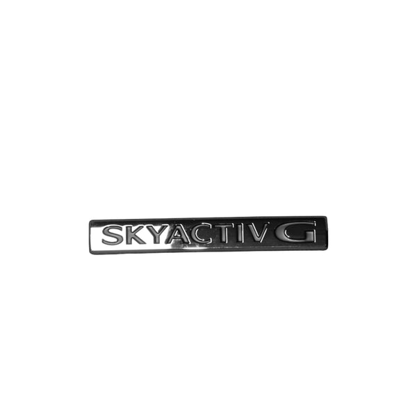 Tail Gate Emblem "Skyactiv G" OEM suits Mazda 3 BP Hatch 2019 On