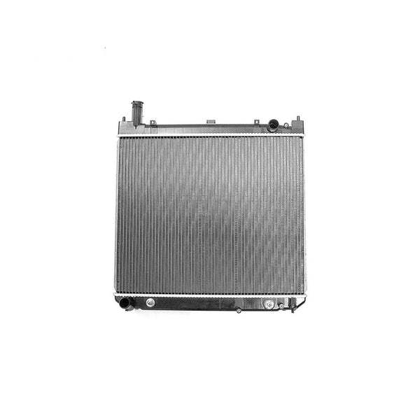 Radiator 34 / 34 mm Plastic Aluminium 526 x 625 x 26 mm Mauto 2.4 L 2RZ Aftermarket Suits Toyota Hiace RCH12R/RCH22R 1995 to 2003