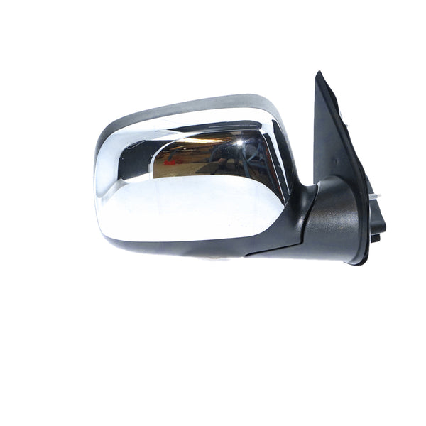 Chrome Door Mirror Drivers Side Aftermarket Suits Holden Rodeo RA 2003 to 2008