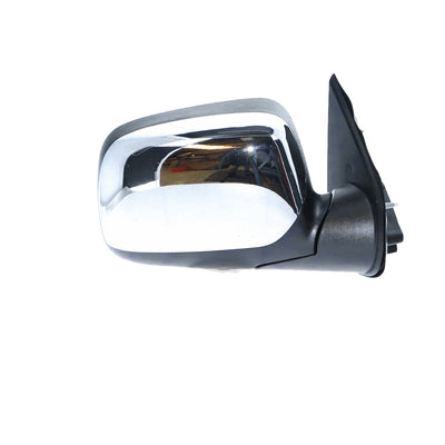 Chrome Door Mirror Drivers Side Aftermarket Suits Holden Rodeo RA 2003 to 2008