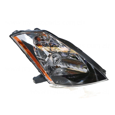 Halogen Head Lamp Drivers Side Genuine Suits Nissan 350Z Z33 2003 to 2005