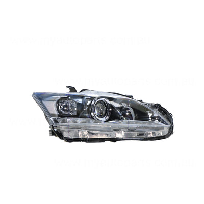 Halogen Head Lamp Drivers Side Genuine Suits Lexus CT200H ZWA10R 2010 to 2011