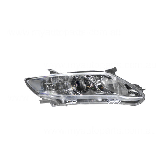 Halogen Head Lamp Drivers Side Certified Suits Toyota Camry ACV40R 2008 to 2011
