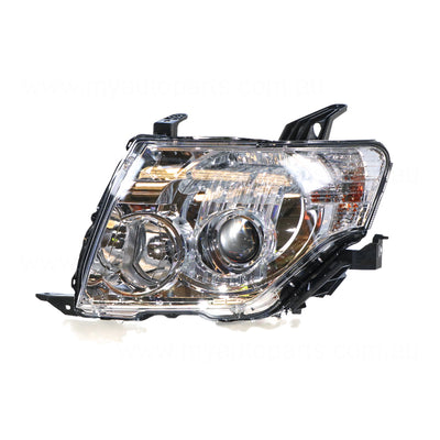 Xenon Head Lamp Passenger Side OEM Suits Mitsubishi Pajero NX 2014 to 2021