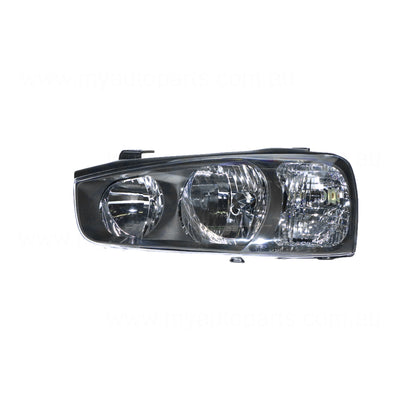 Head Lamp Passenger Side Certified Suits Hyundai Elantra XD 2000 to 2003