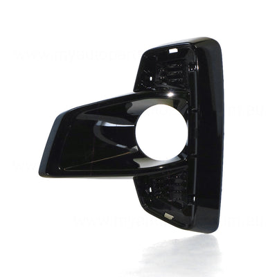 Front Bar Grille with Fog Light Mount Passenger Side OEM suits Toyota Hilux GUN126R/136R 2018 to 2020