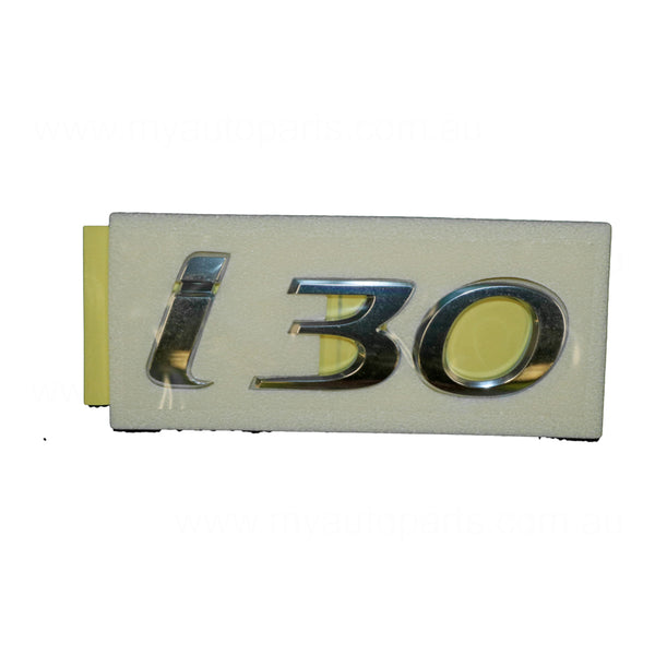 Tail Gate Emblem OEM Suits Hyundai i30 FD 2007 to 2012