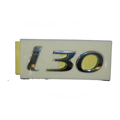 Tail Gate Emblem OEM Suits Hyundai i30 FD 2007 to 2012