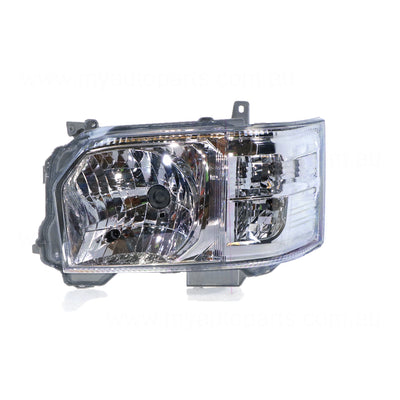 Halogen Head Lamp Passenger Side Certified Suits Toyota Hiace LWB 2013 to 2019