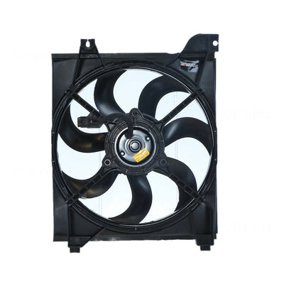 12 v Radiator Fan Assembly Aftermarket Suits Kia Rio JB 2005 to 2011 1.4L/1.6L Auto/Manual