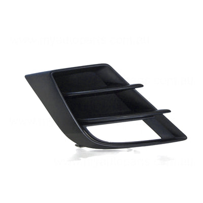 Front Bar Grille With Fog Light Mount Drivers Side Genuine suits Mazda 3 BL 9/2011 to 11/2013