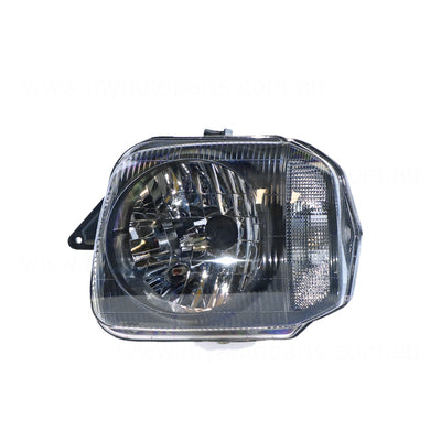 Halogen Head Lamp Passenger Side Certified Suits Suzuki Jimny SN413 1998 to 2017