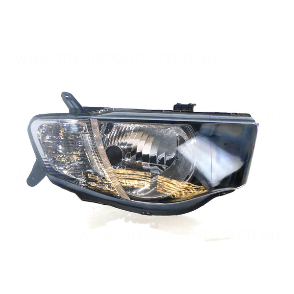Head Lamp Drivers Side Certified Suits Mitsubishi Triton MN 2009 to 2015