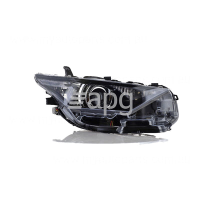 Head Lamp Drivers Side Certified Suits Toyota Corolla ZRE182R 2015 to 2018