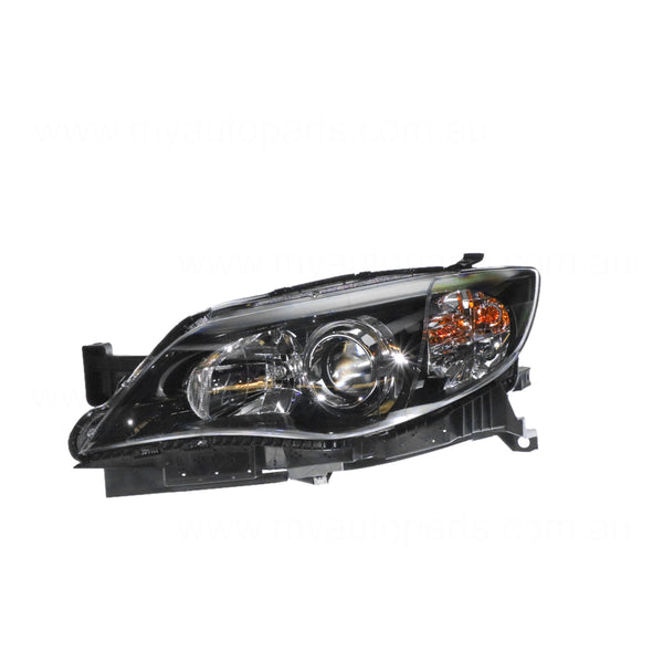 Black Head Lamp Passenger Side OEM suits Subaru Impreza/WRX/STi 2007 to 2014