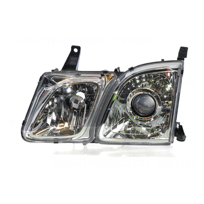 Head Lamp Passenger Side Genuine Suits Lexus LX UZJ100R 2002 to 2005