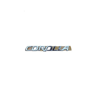 Boot lid Emblem "Corolla" Genuine suits Toyota Corolla