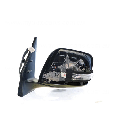 Door Mirror, Electric Folding, Passenger Side OEM suits Toyota Landcruiser 200 Series 2012 to 2015