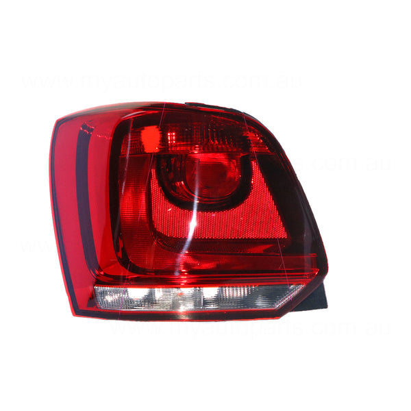 Tail Lamp Passenger Side Certified Suits Volkswagen Polo 6R 2010 to 2014