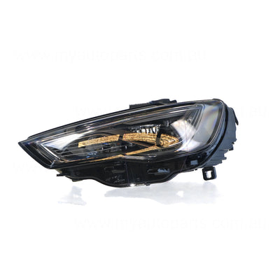LED Head Lamp Passenger Side OES suits Audi S3/RS3 8V 2014 to 2017