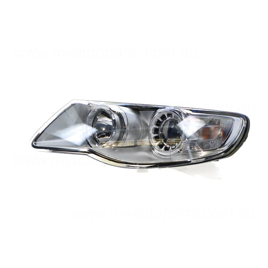 Halogen Head Lamp Passenger Side OEM Suits Volkswagen Touareg 7L 2007 to 2011