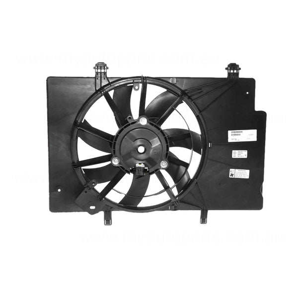 12 v Radiator Fan Assembly Aftermarket Suits Ford Fiesta WS 2009 to 2010 1.6L Petrol