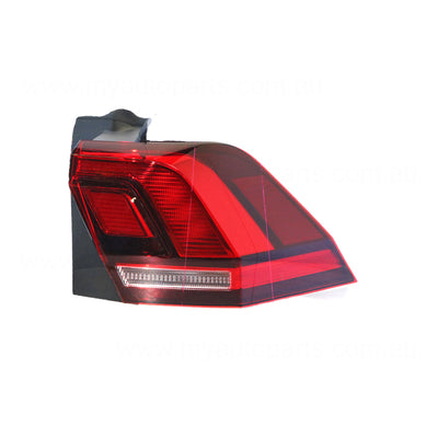 LED Tail Lamp Drivers Side Genuine Suits Volkswagen Tiguan 110/132 5N 2016 On