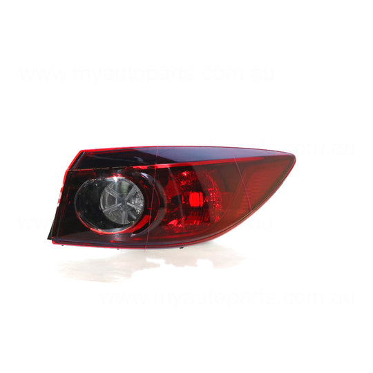LED Tail Lamp Drivers Side Certified Suits Mazda 3 BN/BM Sedan 11/2013 to 3/2019