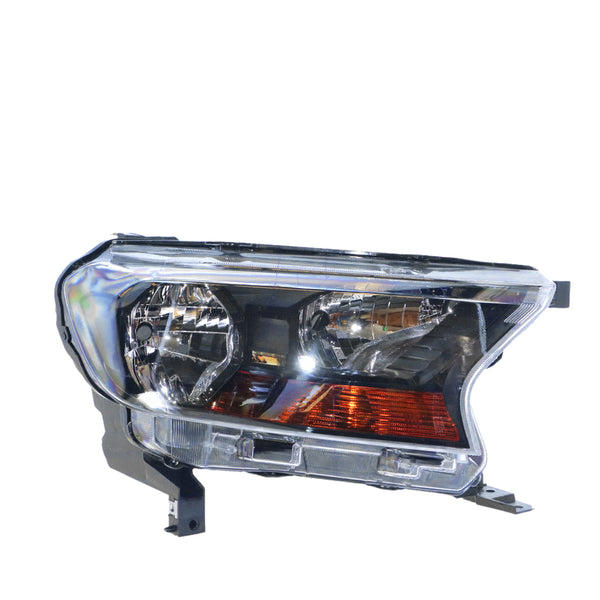 Head Lamp Drivers Side Certified Suits Ford Ranger XL Plus PX 2015 to 2018