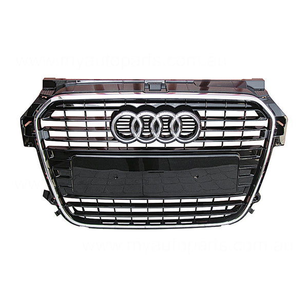 Black Grille Genuine Suits Audi A1 8X 2011 to 2015