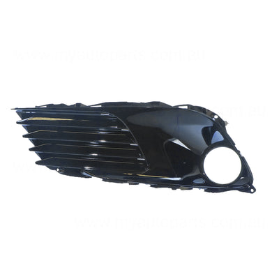 Front Bar Grille Passenger Side OEM suits Toyota Corolla 3/2015 to 6/2018