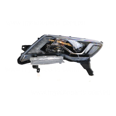 LED Head Lamp Passenger Side Genuine Suits Nissan Pathfinder R52 2017 to 2021