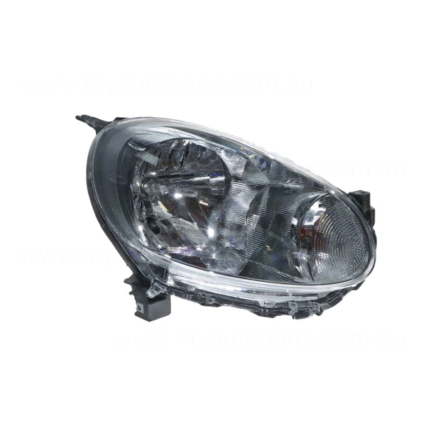 Halogen Head Lamp Passenger Side OEM Suits Nissan Micra K13 2013 to 2015
