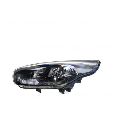 Halogen Head Lamp Passenger Side OEM Suits Kia Rondo RP 2013 to 2016